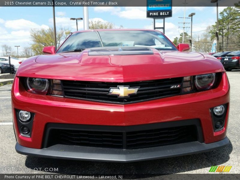 Crystal Red Tintcoat / Black 2015 Chevrolet Camaro ZL1 Coupe