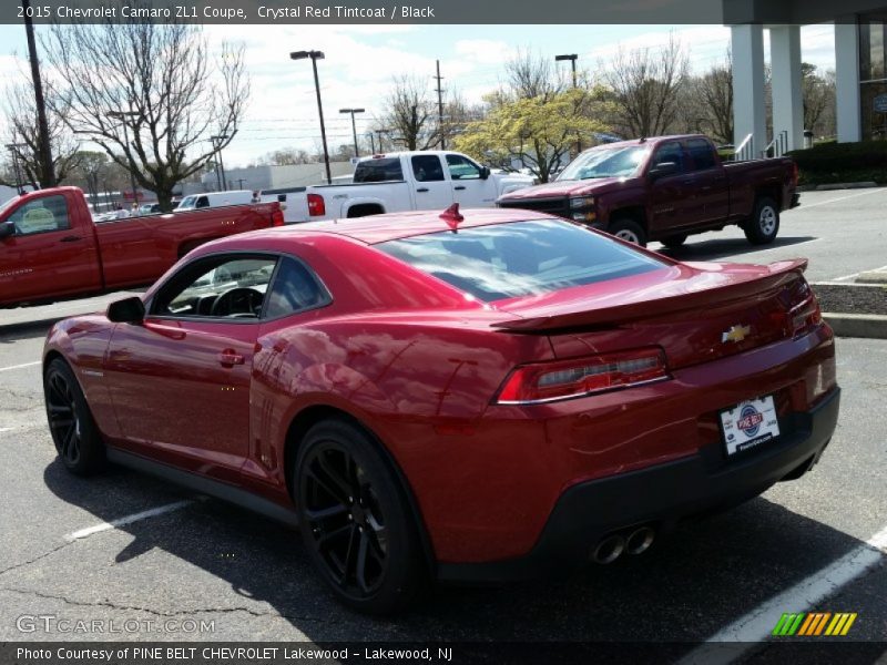 Crystal Red Tintcoat / Black 2015 Chevrolet Camaro ZL1 Coupe