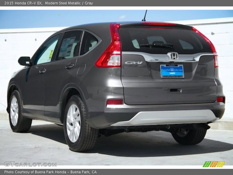 Modern Steel Metallic / Gray 2015 Honda CR-V EX