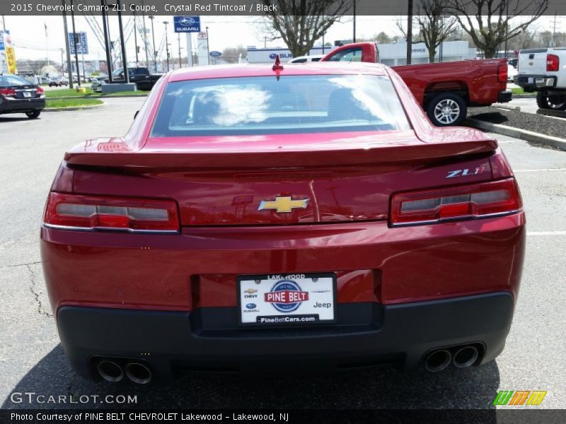 Crystal Red Tintcoat / Black 2015 Chevrolet Camaro ZL1 Coupe
