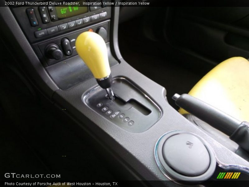  2002 Thunderbird Deluxe Roadster 5 Speed Automatic Shifter