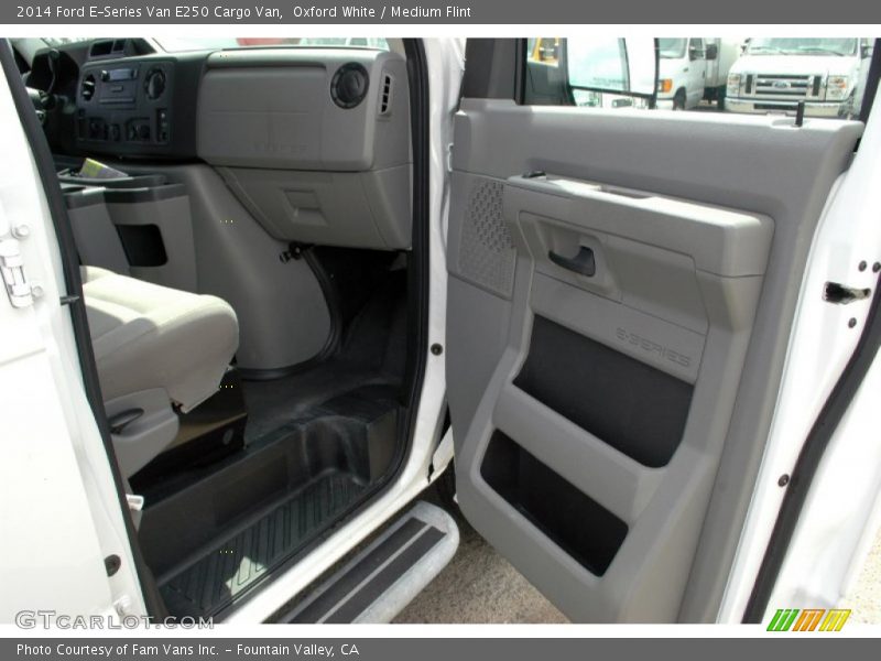 Oxford White / Medium Flint 2014 Ford E-Series Van E250 Cargo Van