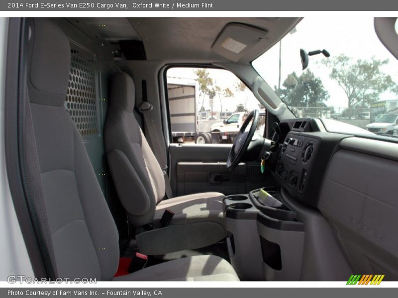 Oxford White / Medium Flint 2014 Ford E-Series Van E250 Cargo Van