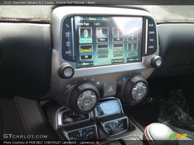 Crystal Red Tintcoat / Black 2015 Chevrolet Camaro ZL1 Coupe