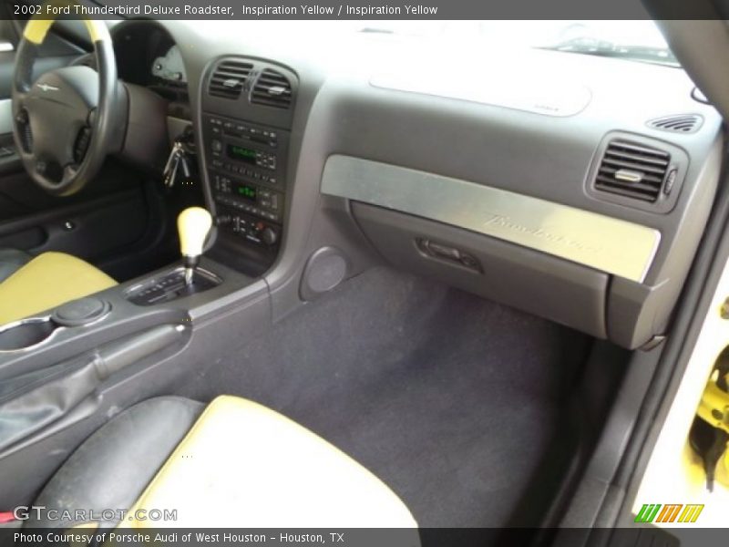Inspiration Yellow / Inspiration Yellow 2002 Ford Thunderbird Deluxe Roadster