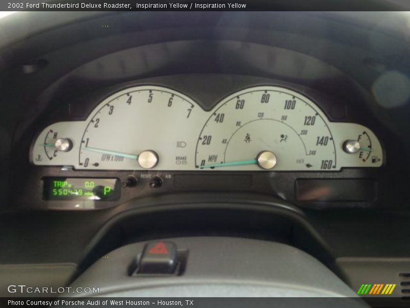  2002 Thunderbird Deluxe Roadster Deluxe Roadster Gauges