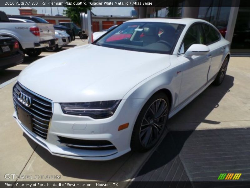 Front 3/4 View of 2016 A7 3.0 TFSI Premium Plus quattro