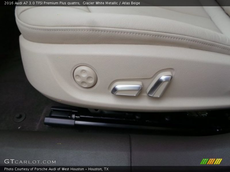 Glacier White Metallic / Atlas Beige 2016 Audi A7 3.0 TFSI Premium Plus quattro