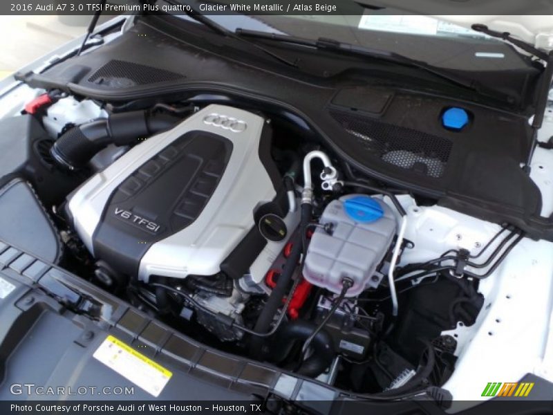  2016 A7 3.0 TFSI Premium Plus quattro Engine - 3.0 Liter TFSI Supercharged DOHC 24-Valve VVT V6