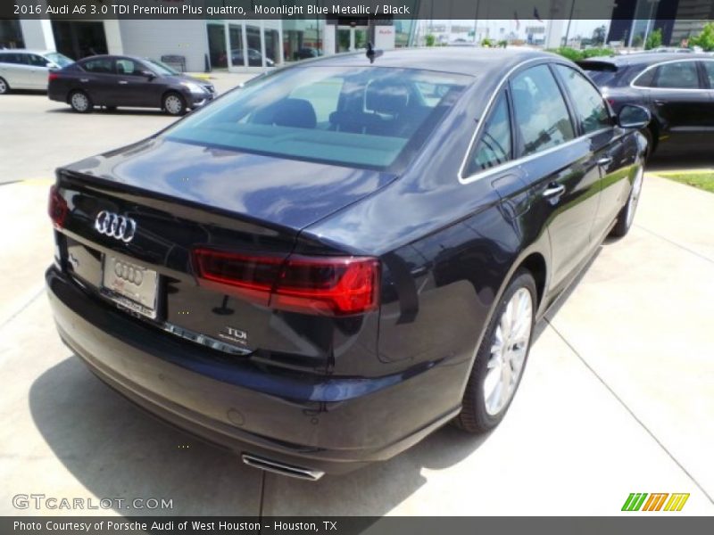 Moonlight Blue Metallic / Black 2016 Audi A6 3.0 TDI Premium Plus quattro