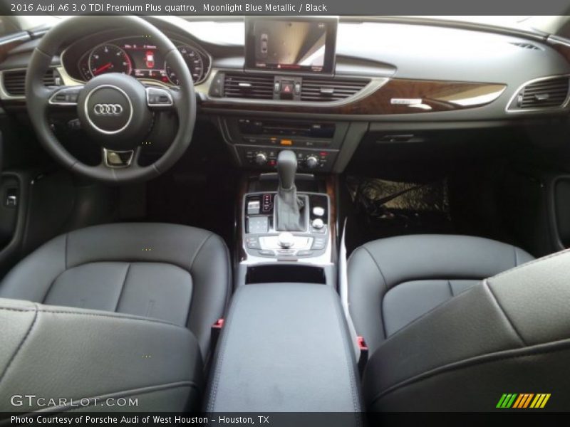 Moonlight Blue Metallic / Black 2016 Audi A6 3.0 TDI Premium Plus quattro