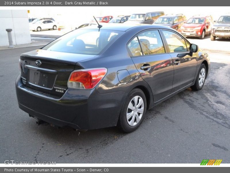 Dark Gray Metallic / Black 2014 Subaru Impreza 2.0i 4 Door