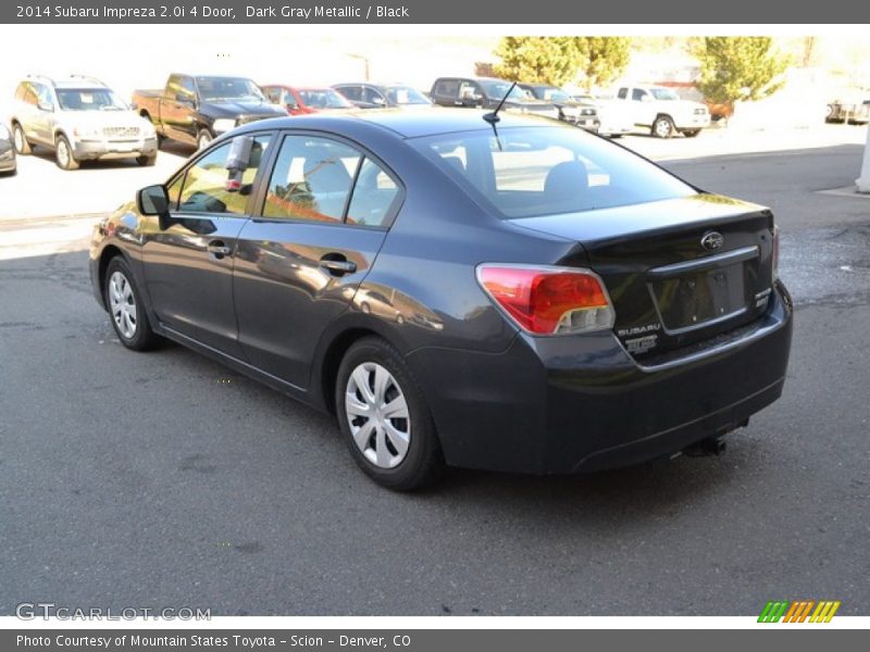 Dark Gray Metallic / Black 2014 Subaru Impreza 2.0i 4 Door