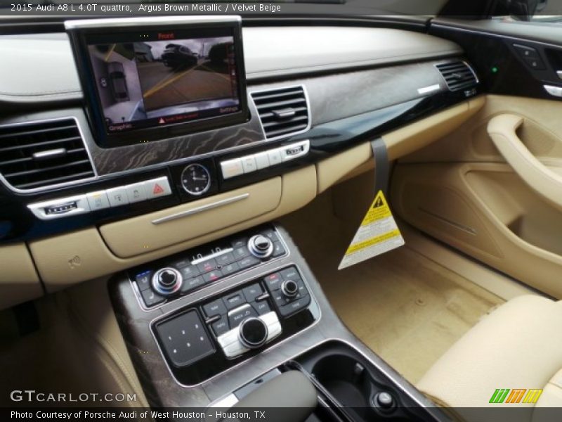 Argus Brown Metallic / Velvet Beige 2015 Audi A8 L 4.0T quattro