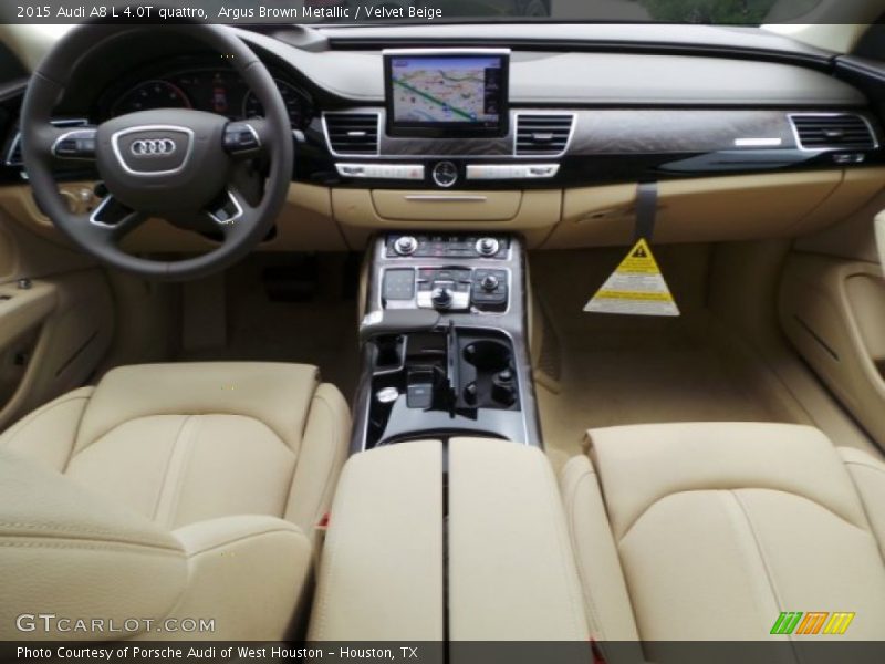 Dashboard of 2015 A8 L 4.0T quattro