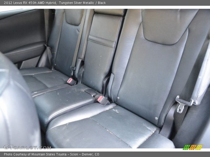 Tungsten Silver Metallic / Black 2012 Lexus RX 450h AWD Hybrid