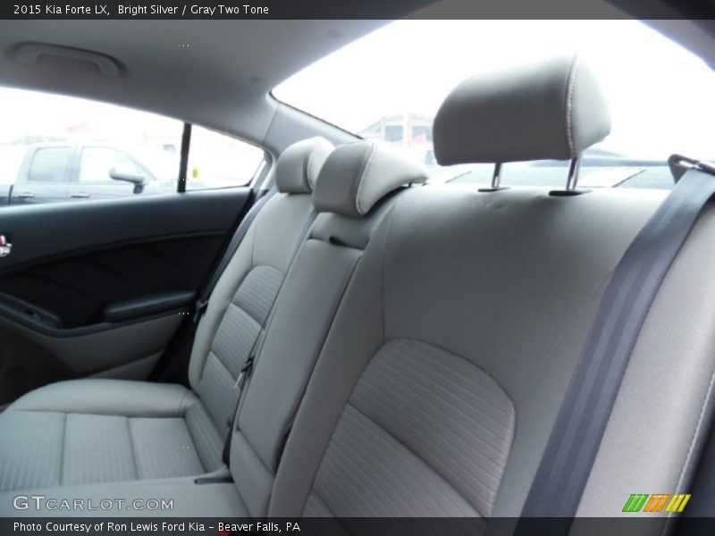 Bright Silver / Gray Two Tone 2015 Kia Forte LX