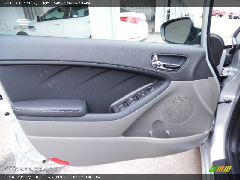 Bright Silver / Gray Two Tone 2015 Kia Forte LX