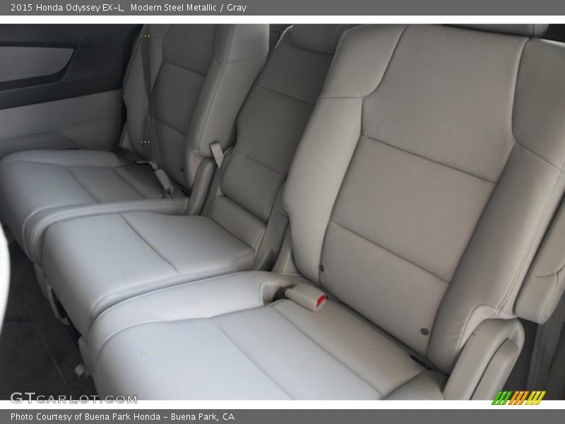 Modern Steel Metallic / Gray 2015 Honda Odyssey EX-L
