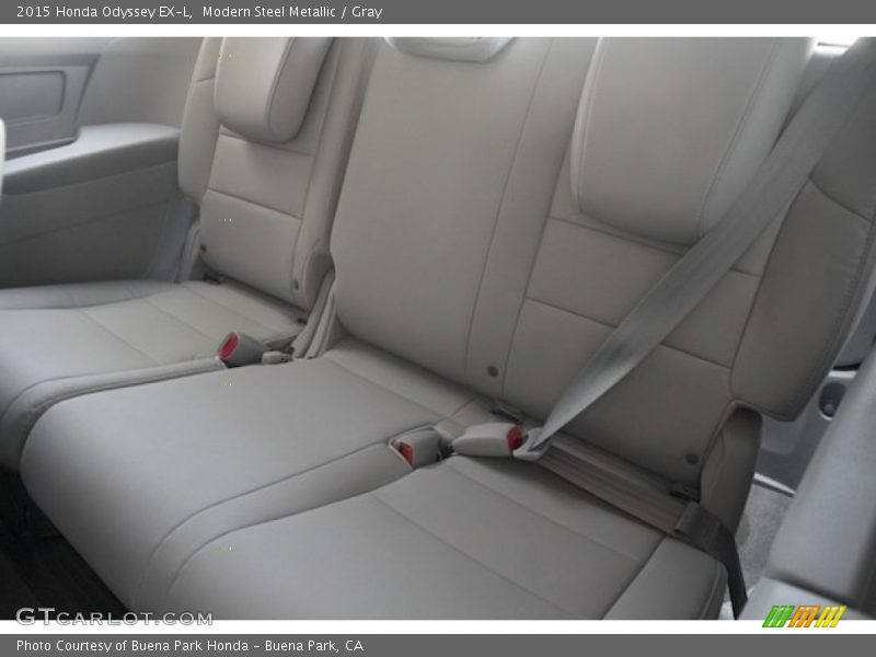 Modern Steel Metallic / Gray 2015 Honda Odyssey EX-L