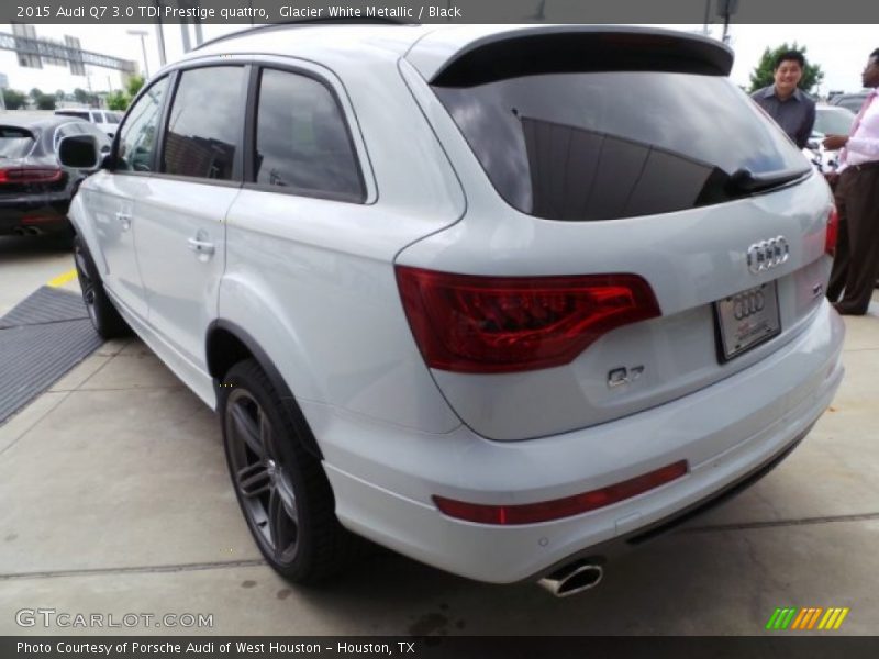 Glacier White Metallic / Black 2015 Audi Q7 3.0 TDI Prestige quattro