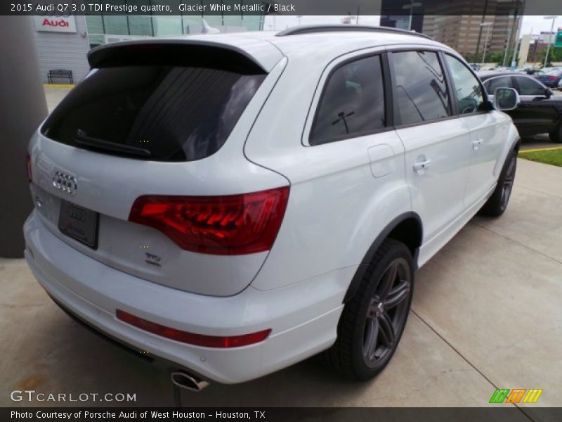 Glacier White Metallic / Black 2015 Audi Q7 3.0 TDI Prestige quattro