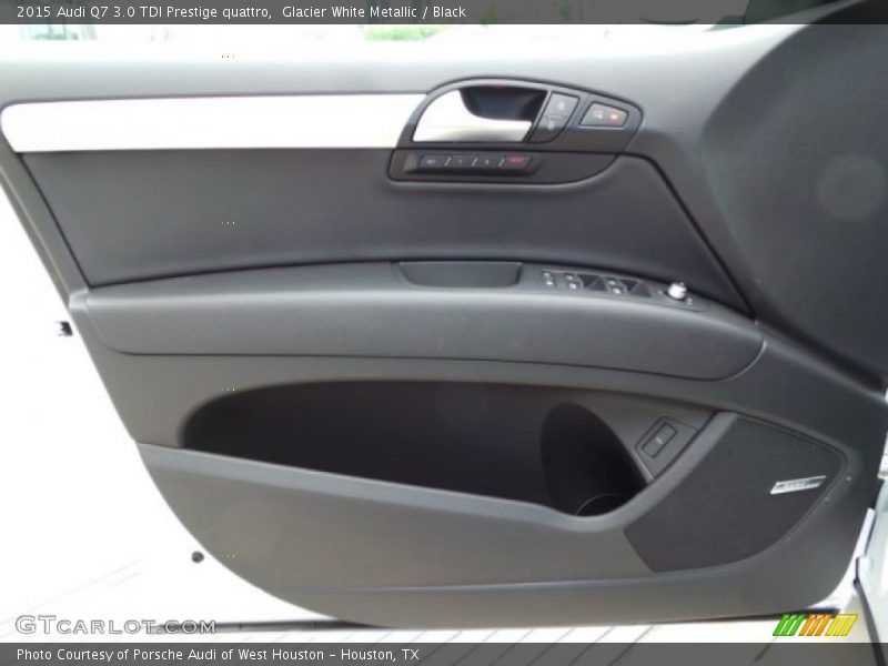 Glacier White Metallic / Black 2015 Audi Q7 3.0 TDI Prestige quattro