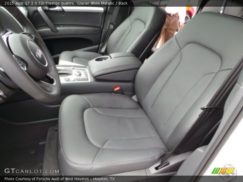 Front Seat of 2015 Q7 3.0 TDI Prestige quattro