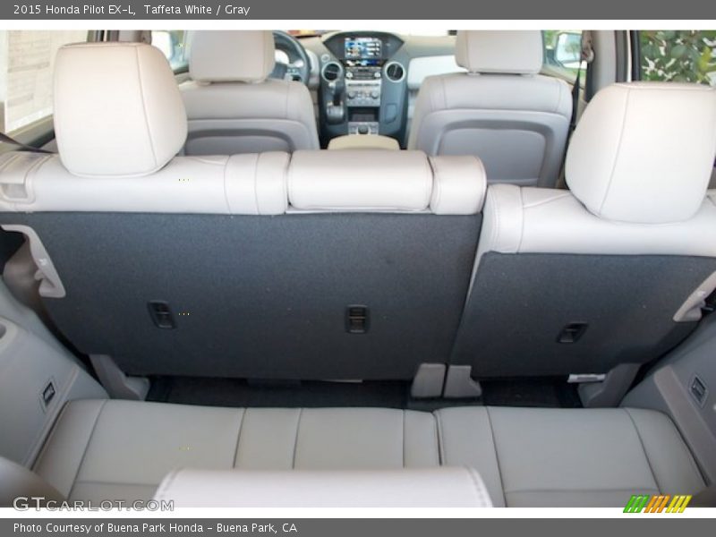 Taffeta White / Gray 2015 Honda Pilot EX-L