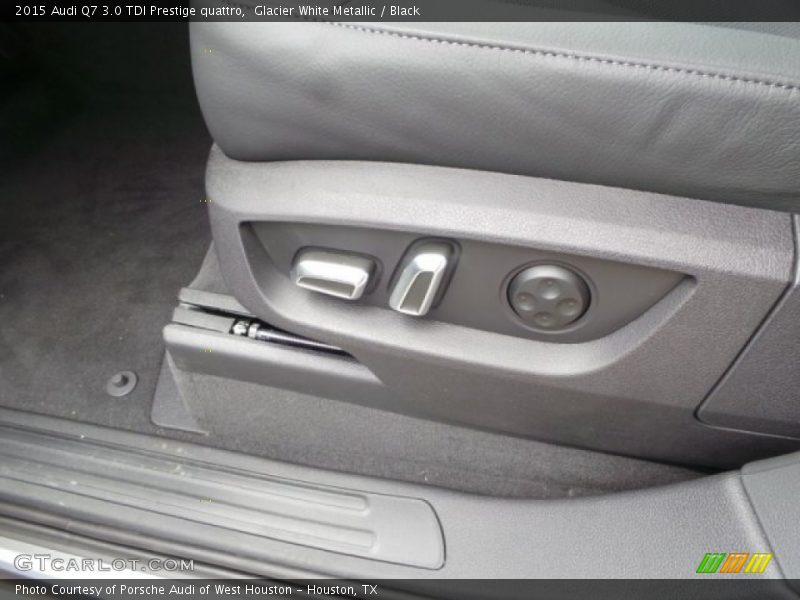 Glacier White Metallic / Black 2015 Audi Q7 3.0 TDI Prestige quattro