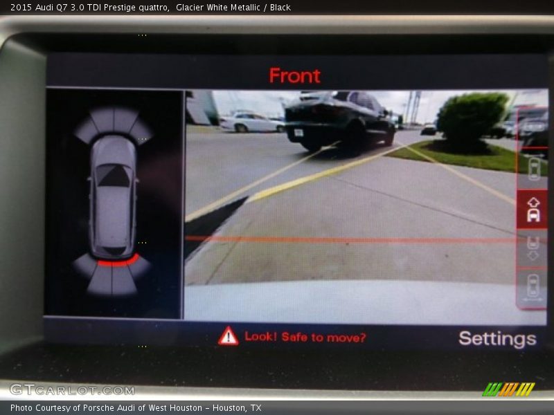 Glacier White Metallic / Black 2015 Audi Q7 3.0 TDI Prestige quattro