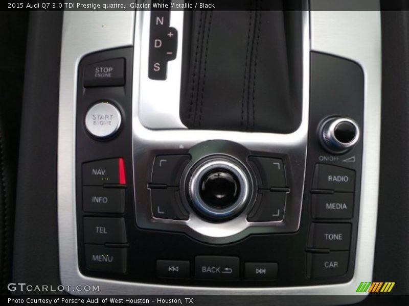 Controls of 2015 Q7 3.0 TDI Prestige quattro