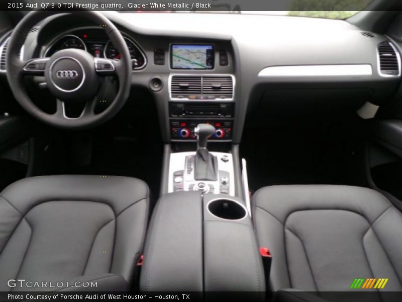 Glacier White Metallic / Black 2015 Audi Q7 3.0 TDI Prestige quattro