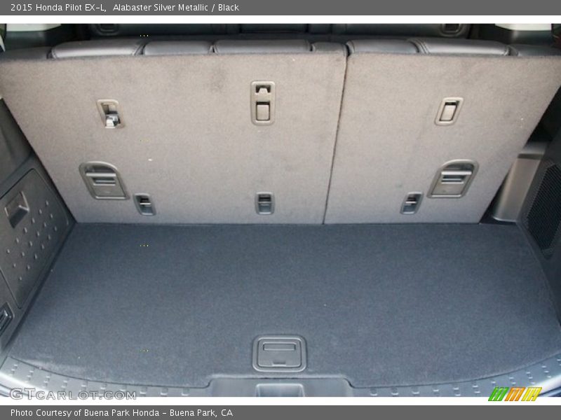 Alabaster Silver Metallic / Black 2015 Honda Pilot EX-L