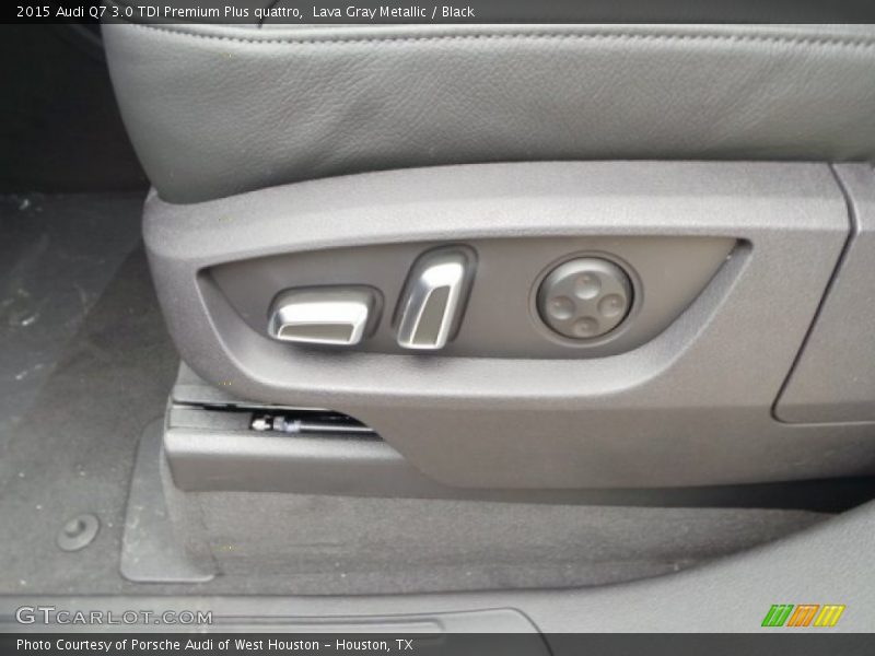 Lava Gray Metallic / Black 2015 Audi Q7 3.0 TDI Premium Plus quattro