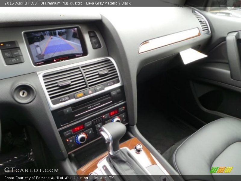 Lava Gray Metallic / Black 2015 Audi Q7 3.0 TDI Premium Plus quattro