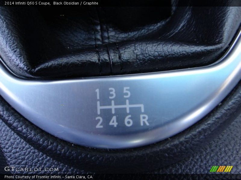  2014 Q60 S Coupe 6 Speed Manual Shifter