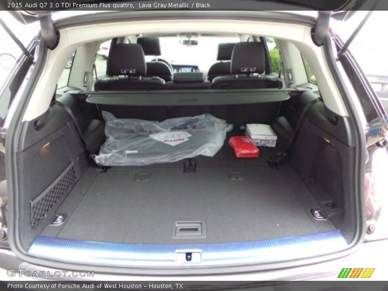 Lava Gray Metallic / Black 2015 Audi Q7 3.0 TDI Premium Plus quattro