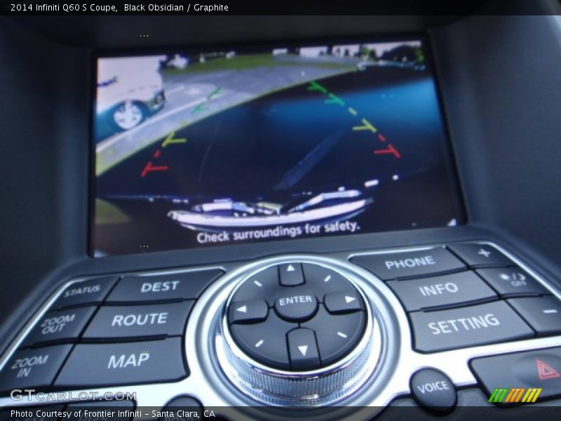 Black Obsidian / Graphite 2014 Infiniti Q60 S Coupe