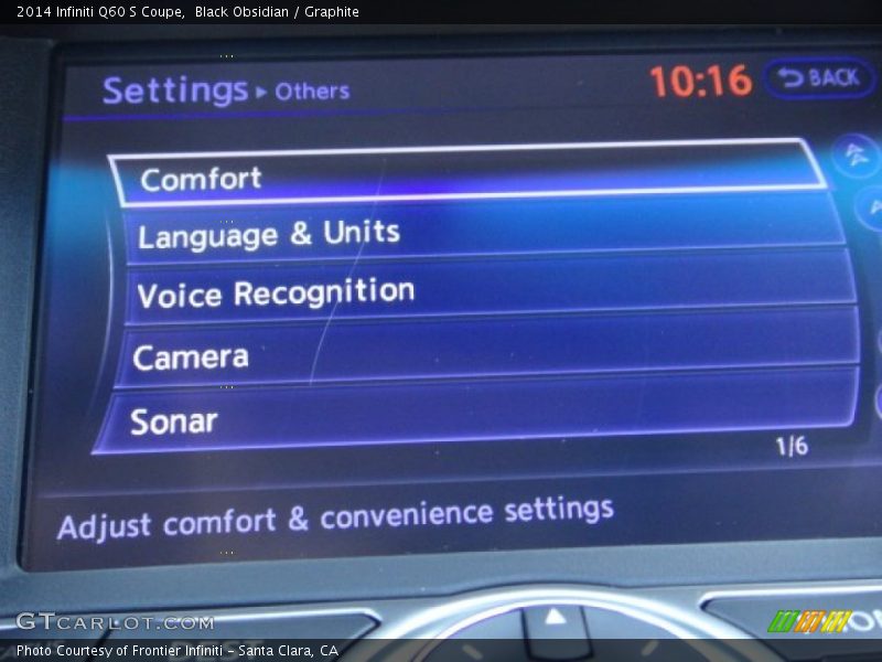 Black Obsidian / Graphite 2014 Infiniti Q60 S Coupe