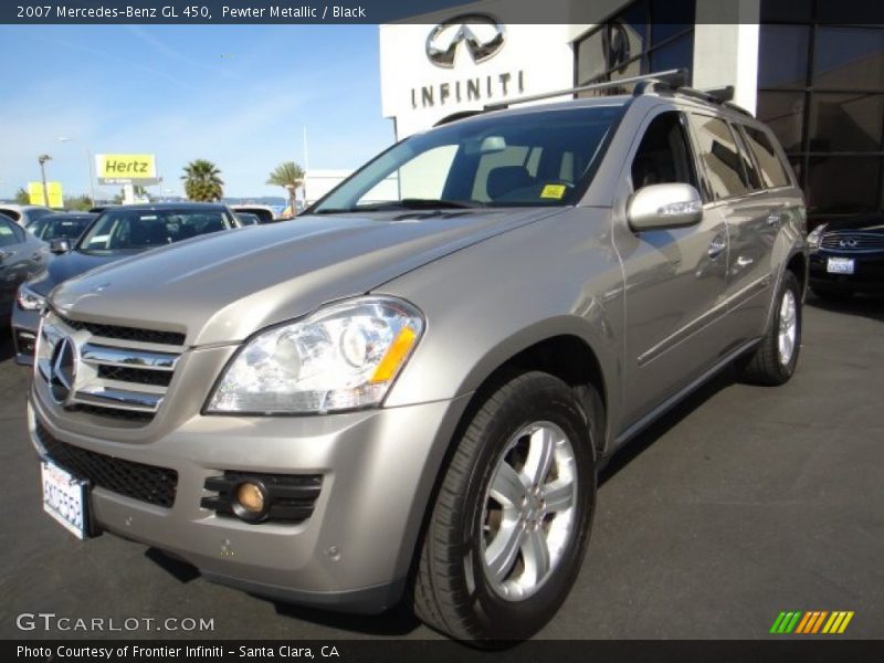Pewter Metallic / Black 2007 Mercedes-Benz GL 450