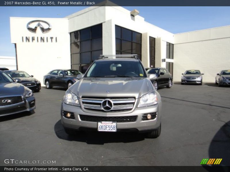 Pewter Metallic / Black 2007 Mercedes-Benz GL 450