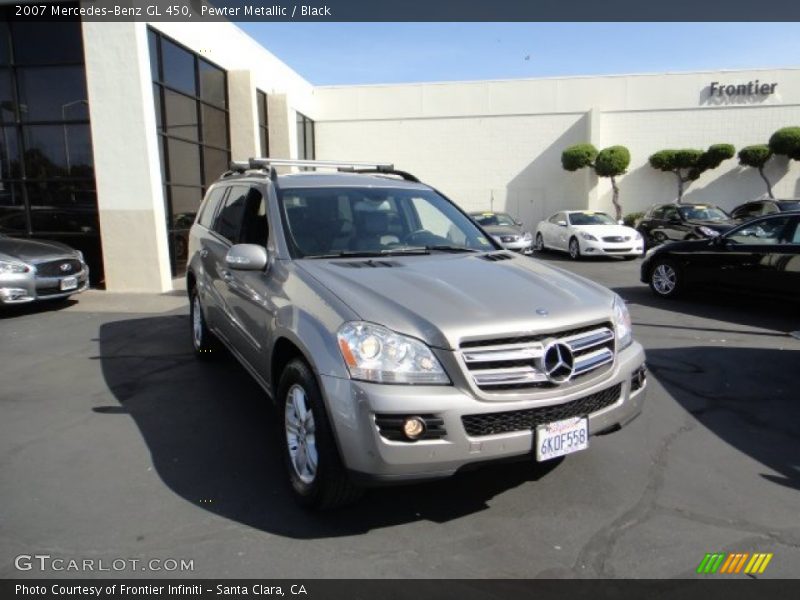 Pewter Metallic / Black 2007 Mercedes-Benz GL 450