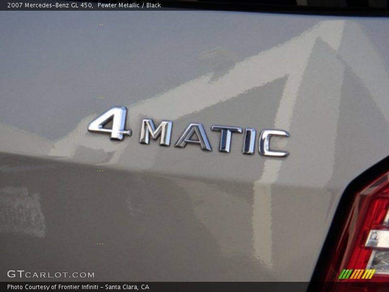 Pewter Metallic / Black 2007 Mercedes-Benz GL 450