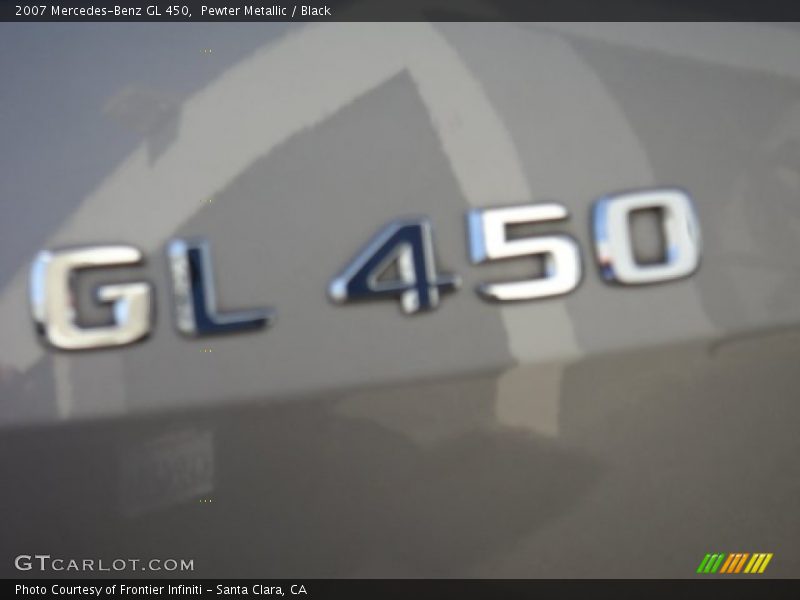 Pewter Metallic / Black 2007 Mercedes-Benz GL 450