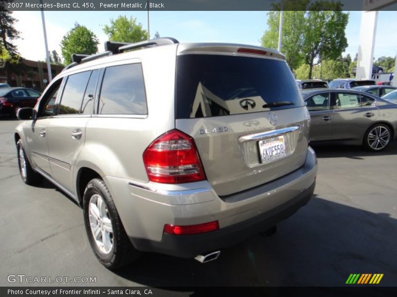 Pewter Metallic / Black 2007 Mercedes-Benz GL 450