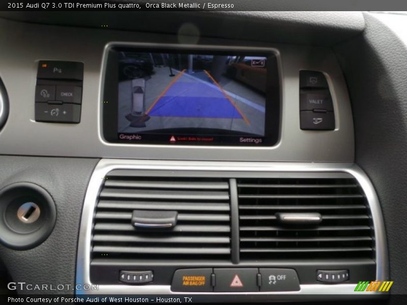 Orca Black Metallic / Espresso 2015 Audi Q7 3.0 TDI Premium Plus quattro