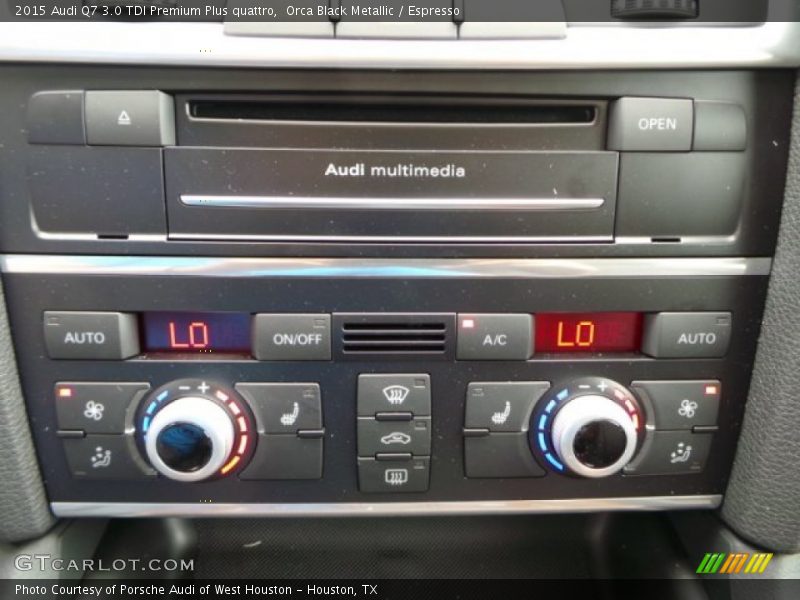 Orca Black Metallic / Espresso 2015 Audi Q7 3.0 TDI Premium Plus quattro