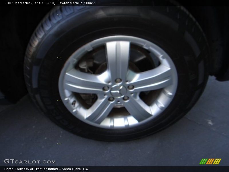 Pewter Metallic / Black 2007 Mercedes-Benz GL 450