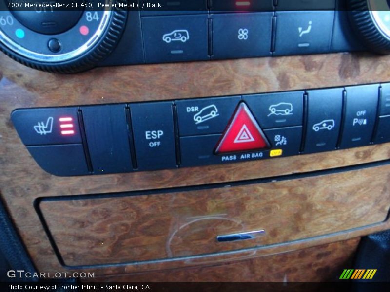 Pewter Metallic / Black 2007 Mercedes-Benz GL 450
